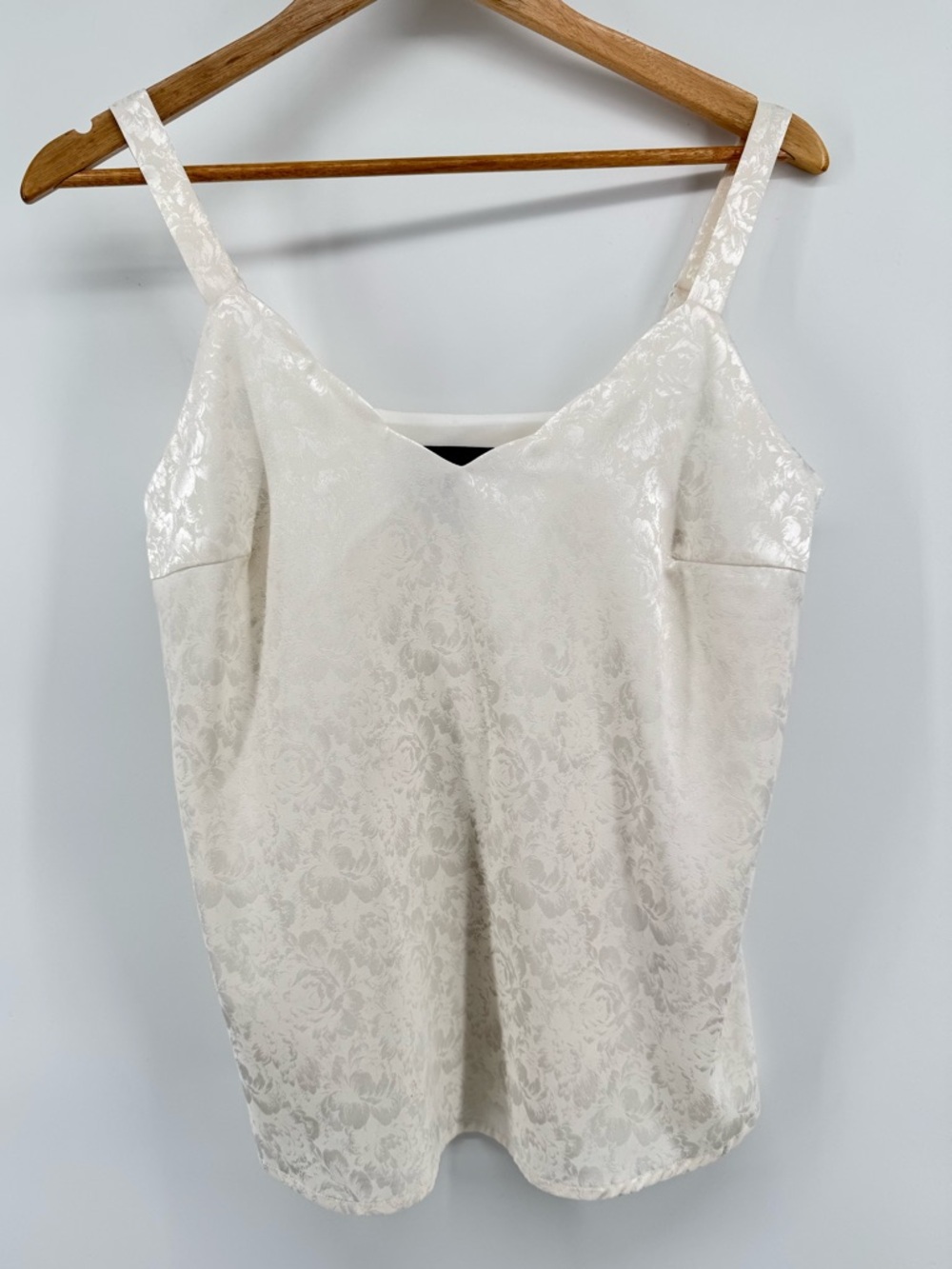 Colleen Lopez Womens Tank Top Camisole Floral Chiffon Sleeveless V Neck Small